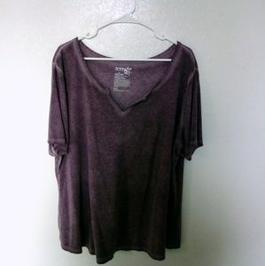 Purple Terra & Sky fashion tee
